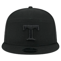 Casquette snapback 9FIFTY noire à panneaux fendus en toile pour homme New Era Tennessee Volunteers Adventure