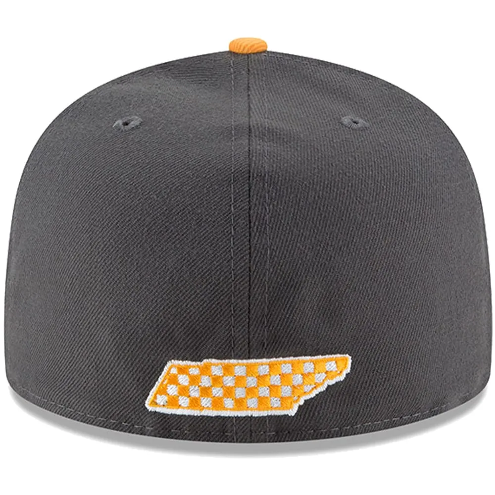 New Era / Men's Tennessee Volunteers Grey 59Fifty Fitted Hat