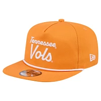Men's New Era Tennessee Orange Tennessee Volunteers Adventure Team Text Golfer Snapback Hat