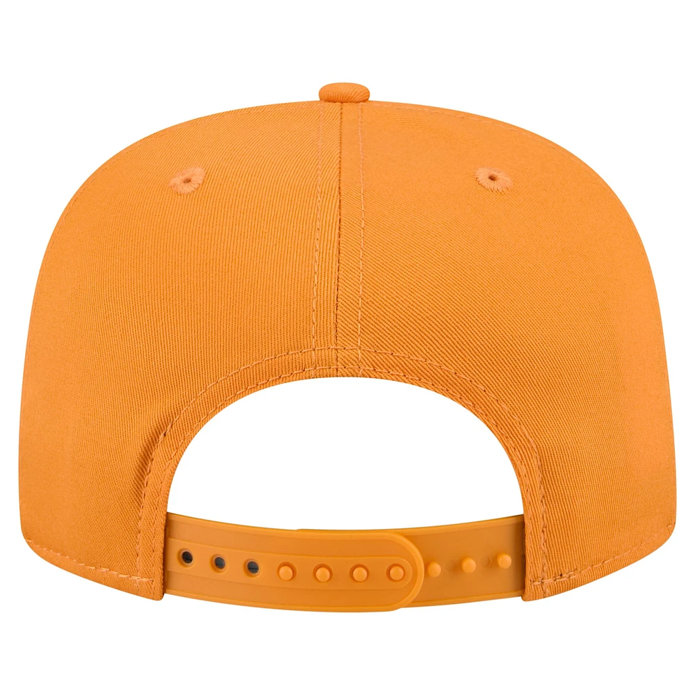 Men's New Era Tennessee Orange Tennessee Volunteers Adventure Team Text Golfer Snapback Hat