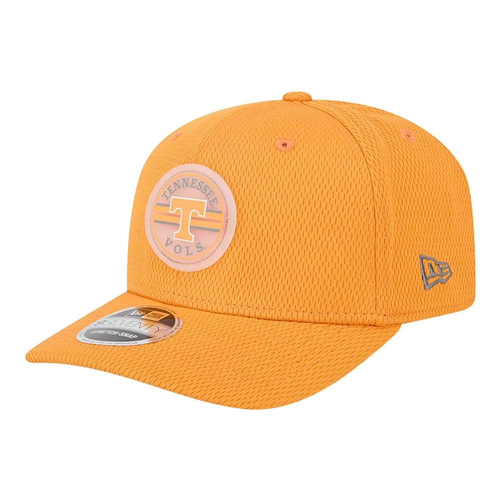 Casquette ajustable extensible à boutons-pression Tennessee Volunteers Orange New Era pour homme 9SEVENTY