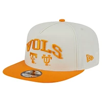 Casquette à visière plate blanche New Era Tennessee Volunteers 9FIFTY pour homme