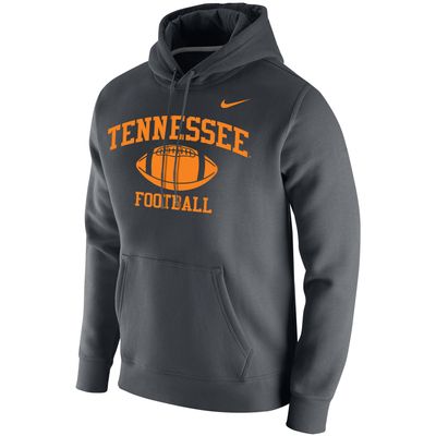 Men's Tennessee Titans Nike Heathered Gray Club Fleece Pullover Hoodie