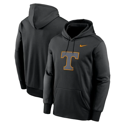 Men's Nike Black Tennessee Volunteers Color Pop Performance Fleece Pullover Hoodie