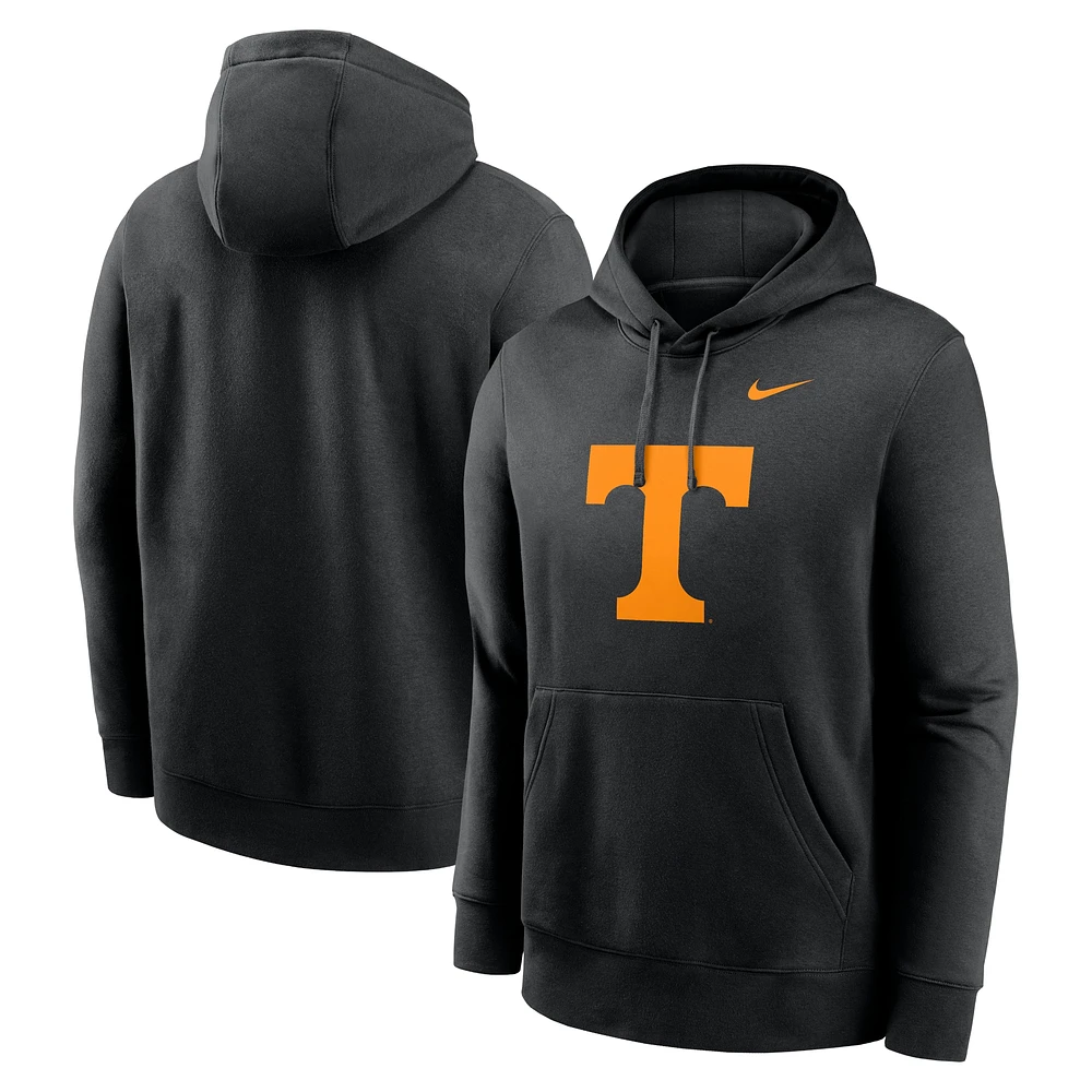 Sweat à capuche en polaire Nike Tennessee Volunteers Primetime Club pour homme, noir