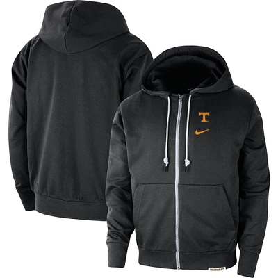 Sweat à capuche zippé Nike Tennessee Volunteers Standard Issue Player Performance pour homme, noir