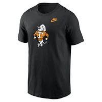 Men's Nike  Black Tennessee Volunteers Vault Dog T-Shirt