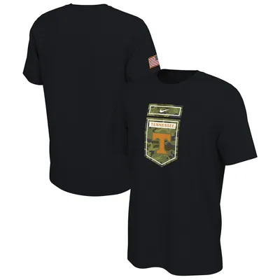 Tennessee Volunteers Nike Veterans Camo T-Shirt - Black