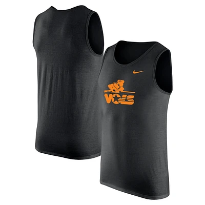 Débardeur de performance à logo vintage Nike Tennessee Volunteers pour homme noir