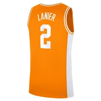 Maillot de basket-ball réplique Nike Chaz Lanier Tennessee Orange Volunteers pour homme