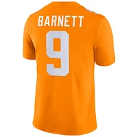 Maillot de match des volontaires du Tennessee Nike Derek Barnett orange pour homme