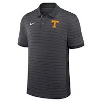 Men's Nike Gray Tennessee Volunteers 2025 Early Season Coaches Sideline Victory Stripe Performance Polo