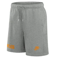 Men's Nike Heather Gray Tennessee Volunteers Legacy Fleece Essential Shorts