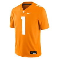 Maillot de match Nike #1 Tennessee Volunteers Orange pour homme