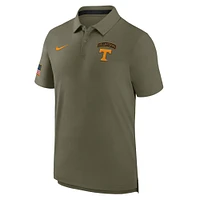 Polo Nike Olive Tennessee Volunteers 2024 Military Appreciation Tour Performance pour homme