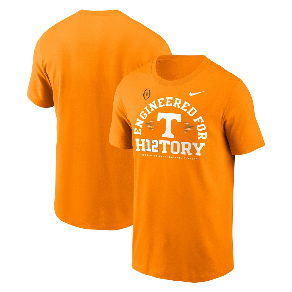 T-shirt Nike Tennessee Orange Volunteers 2024 College Football Playoff pour homme, conçu l'histoire