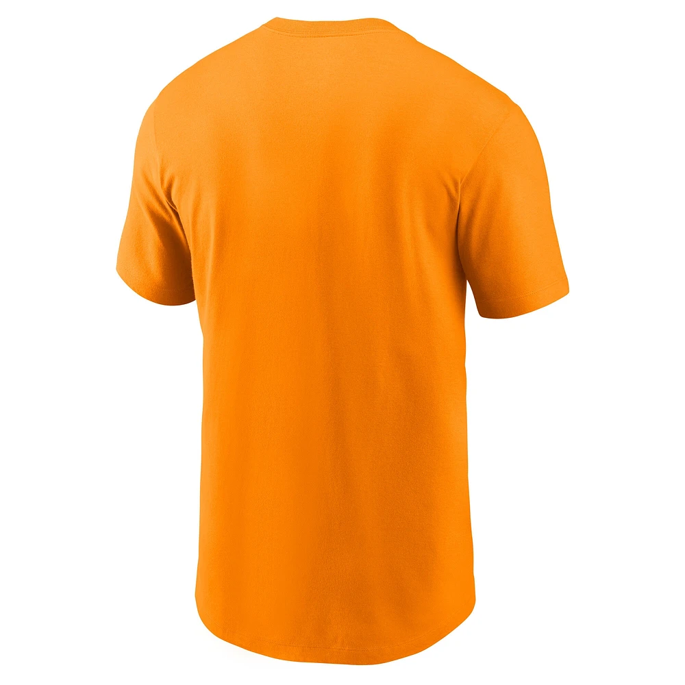 T-shirt Nike Tennessee Orange Volunteers 2024 College Football Playoff pour homme, conçu l'histoire