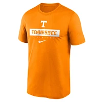 T-shirt Nike Tennessee Orange Volunteers 2024 Sideline Legend Performance pour homme