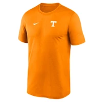 Men's Nike Tennessee Orange Volunteers 2025 Sideline Small Logo Legend Performance T-Shirt