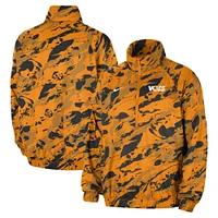 Veste anorak à demi-zip Nike Tennessee Orange Volunteers pour homme