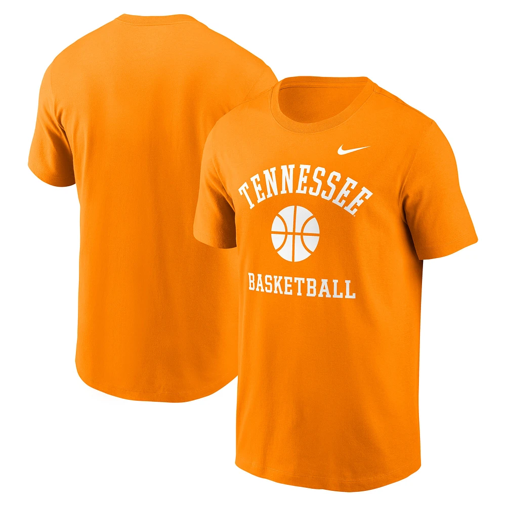 T-shirt de basket-ball Nike Tennessee Orange Volunteers pour homme