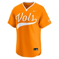 Maillot de baseball Nike Tennessee Orange Volunteers College Limited pour homme