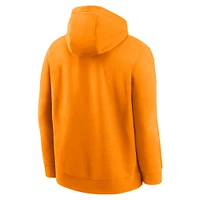 Sweat à capuche en polaire Nike Tennessee Orange Volunteers Legacy Football Icon Club pour homme