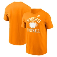 Men's Nike Tennessee Orange Volunteers Legacy Football Icon T-Shirt