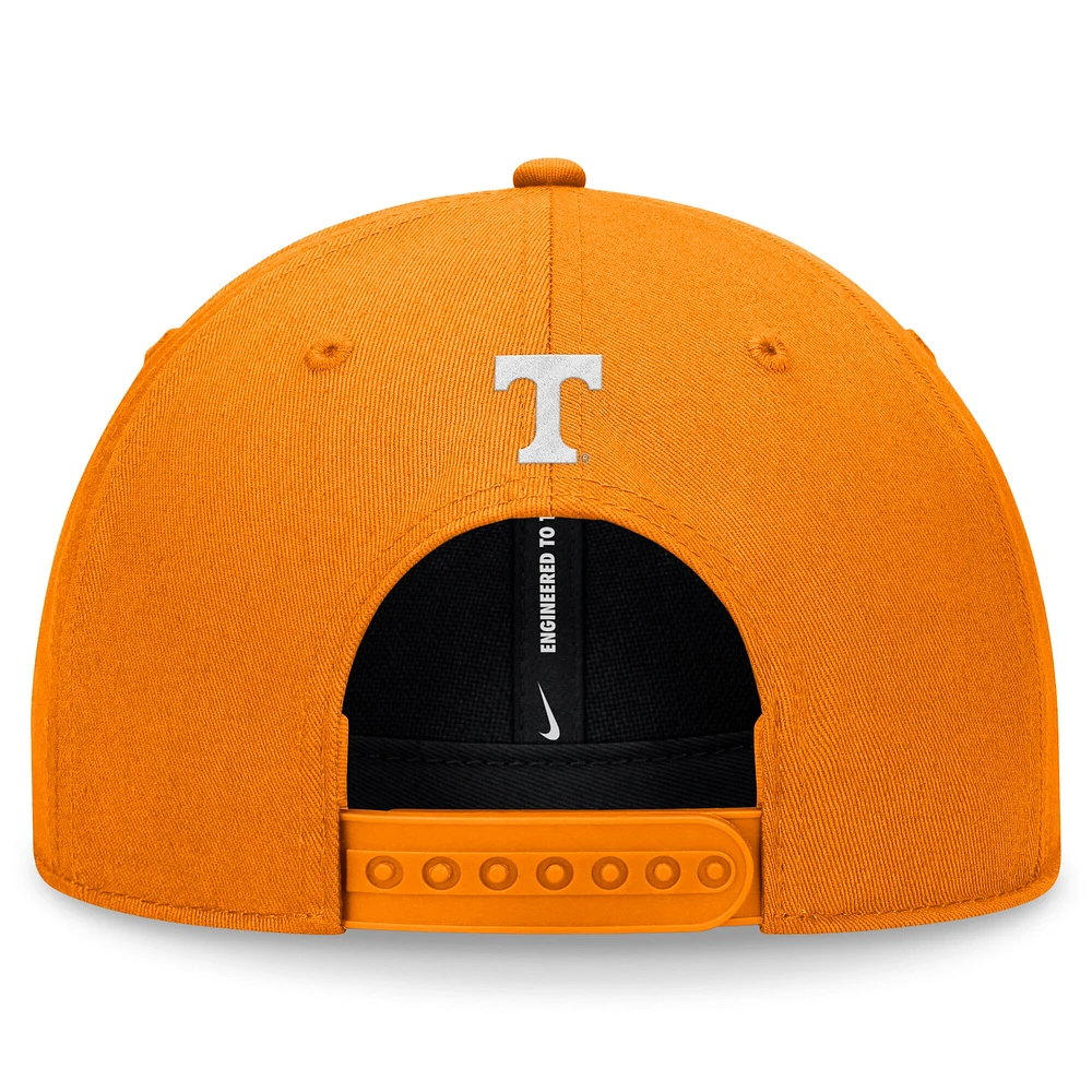 Casquette réglable à hauteur locale Nike Tennessee Orange Tennessee Volunteers pour hommes