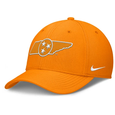 Men's Nike Tennessee Orange Volunteers Local Swoosh Flex Hat
