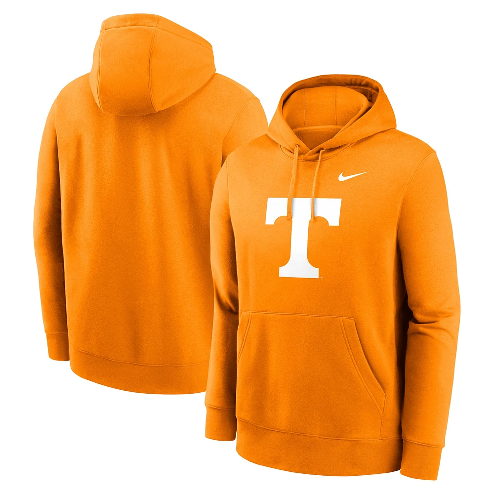 Sweat à capuche en polaire Nike Tennessee Orange Volunteers Primetime Club pour homme