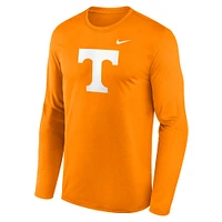 T-shirt à manches longues Nike Tennessee Orange Volunteers Primetime Primary Legend pour homme