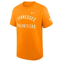 Men's Nike Tennessee Orange Volunteers Ready Raglan Premium Performance T-Shirt