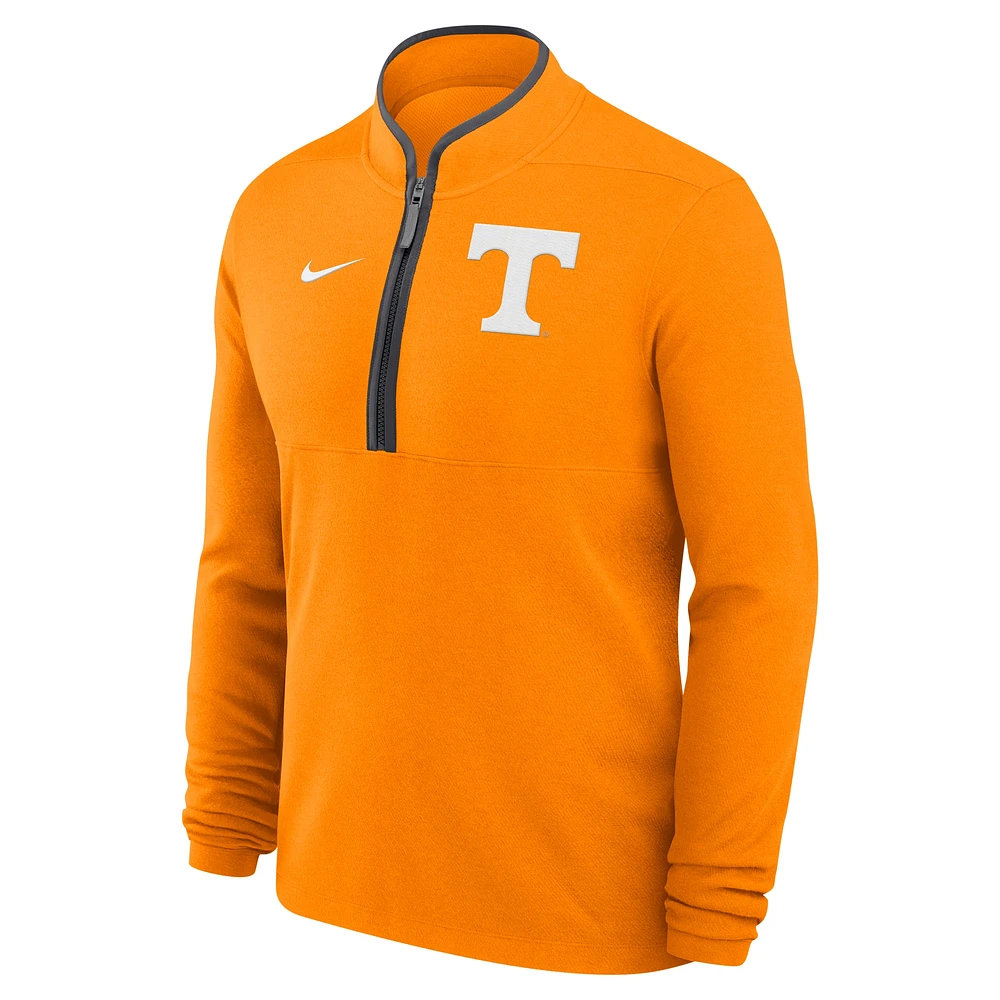 Men's Nike  Tennessee Orange Volunteers Victory Performance Half-Zip Top