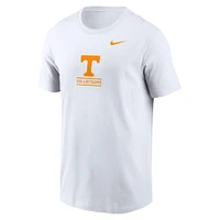 Men's Nike White Tennessee Volunteers 2-Hit T-Shirt