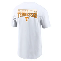 Men's Nike White Tennessee Volunteers 2-Hit T-Shirt