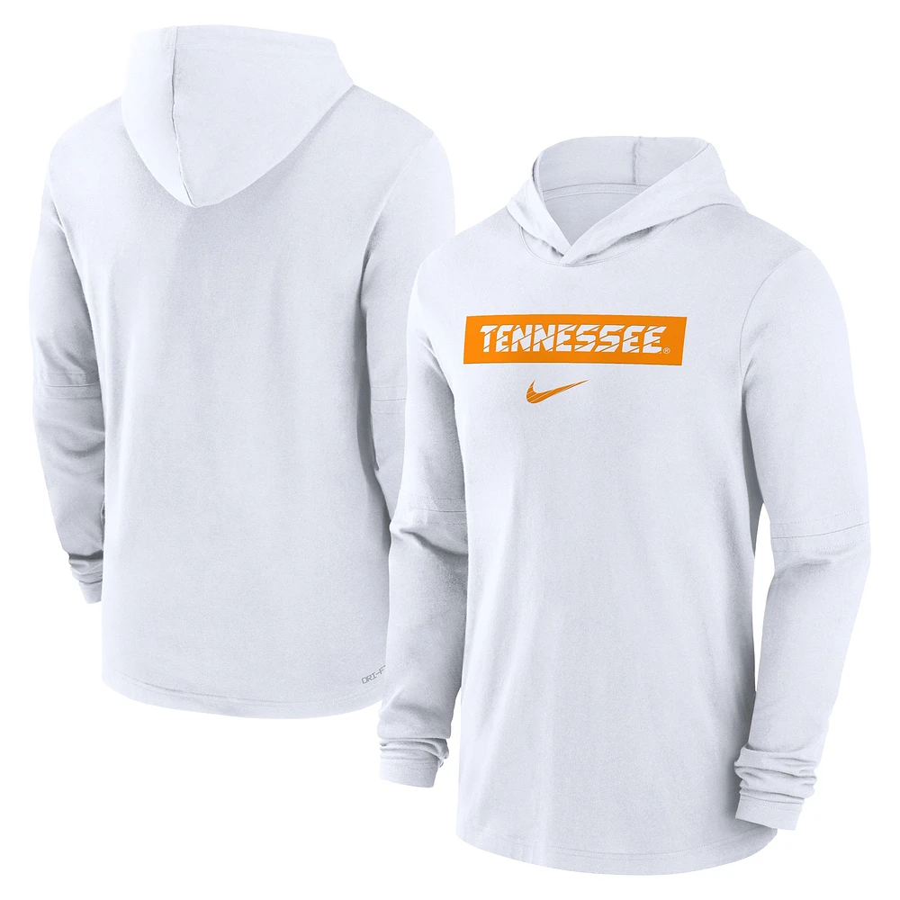 Men's Nike Tennessee Volunteers 2024 Sideline Hoodie Performance Long Sleeve T-Shirt