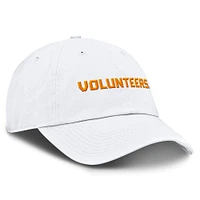 Men's Nike White Tennessee Volunteers Core Club Mascot Wordmark Adjustable Hat