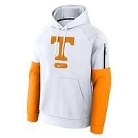 Men's Nike White Tennessee Volunteers Fitness Performance Pullover Hoodie