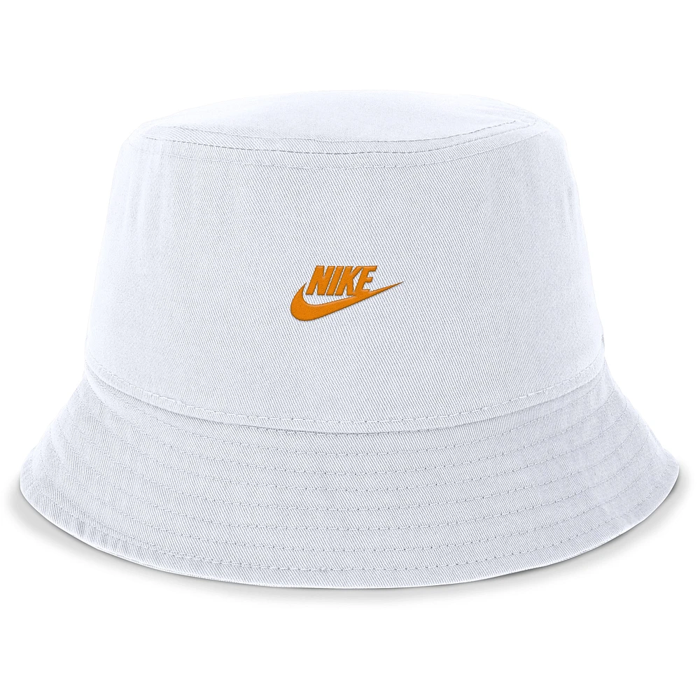 Chapeau bob Nike Tennessee Volunteers Legacy Apex pour homme, blanc