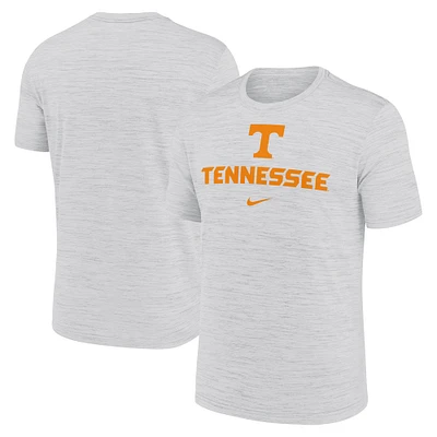 T-shirt Nike blanc Tennessee Volunteers Primetime Velocity pour homme