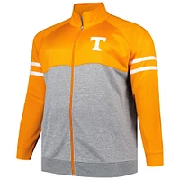 Men's Profile Tennessee Orange Volunteers Big & Tall Fleece Full-Zip Jacket