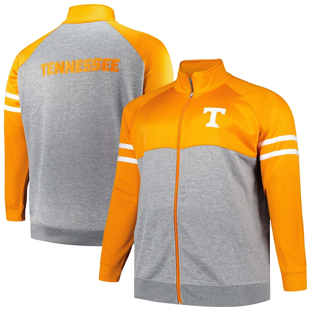 Profile Tennessee Orange Volunteers Veste polaire entièrement zippée pour hommes