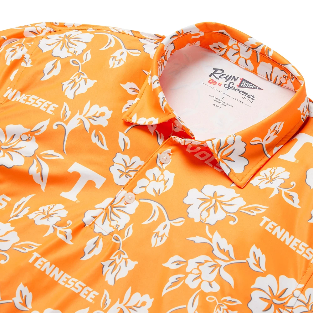 Men's Reyn Spooner Tennessee Orange Volunteers Performance Polo