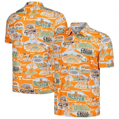 Polo pour homme Reyn Spooner Tennessee Orange Volunteers Scenic