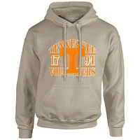 Men's  Tan Tennessee Volunteers Upper Arch Letters Pullover Hoodie