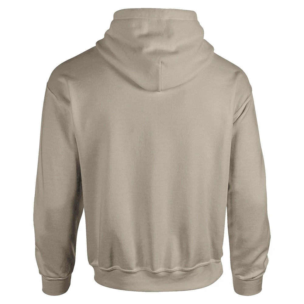 Sweat à capuche imprimé Upper Arch pour homme, couleur crème