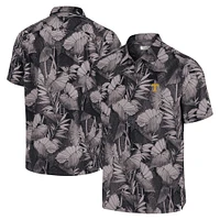 Men's Tommy Bahama Black Tennessee Volunteers Big & Tall Coast Nuevo Fronds IslandZone Button-Up Shirt