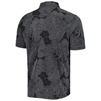 Polo Tommy Bahama Black Tennessee Volunteers Miramar Blooms pour homme