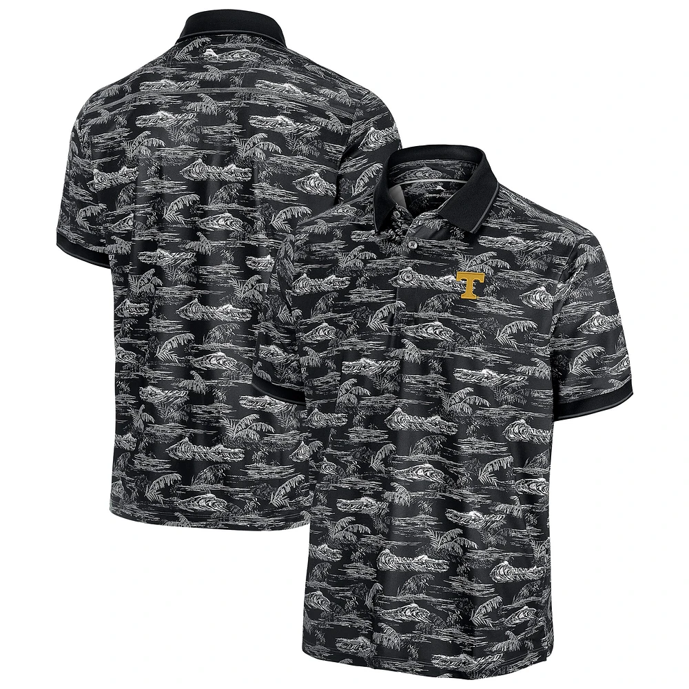 Polo Tommy Bahama noir pour homme